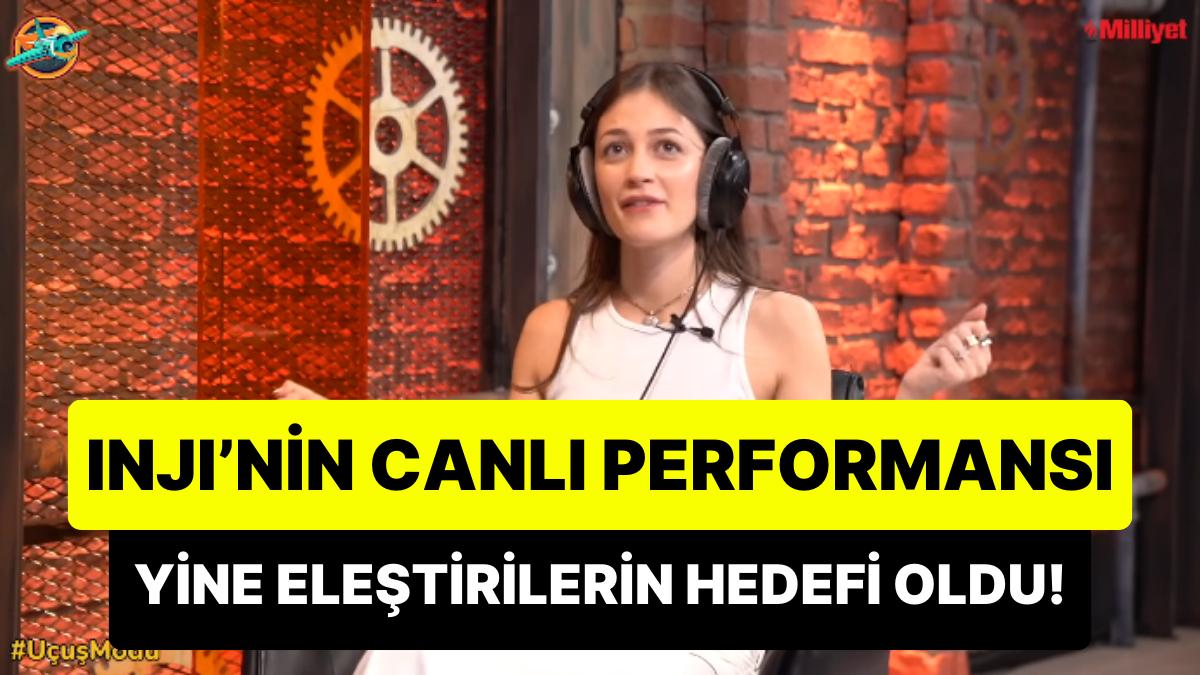 ‘Türkiye’nin Gurur Duyacağı Bir Yıldız Olmak İstiyorum’ Diyen Inji’nin Canlı Performansı Yine Eleştirildi